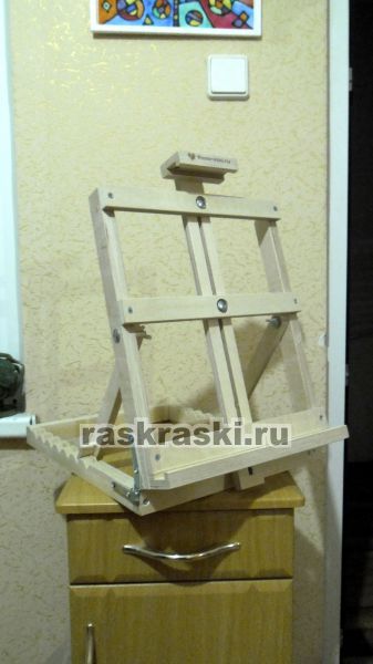 Детский стол-мольберт Маленький гений со стулом, 91*97*41 см фото
